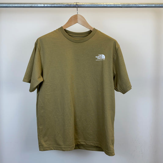 THE NORTH FACE 半袖Tシャツ メンズ L ベージュ系【中古】