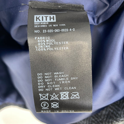 KITH ウールコーチジャケット メンズ L 紺系【中古】