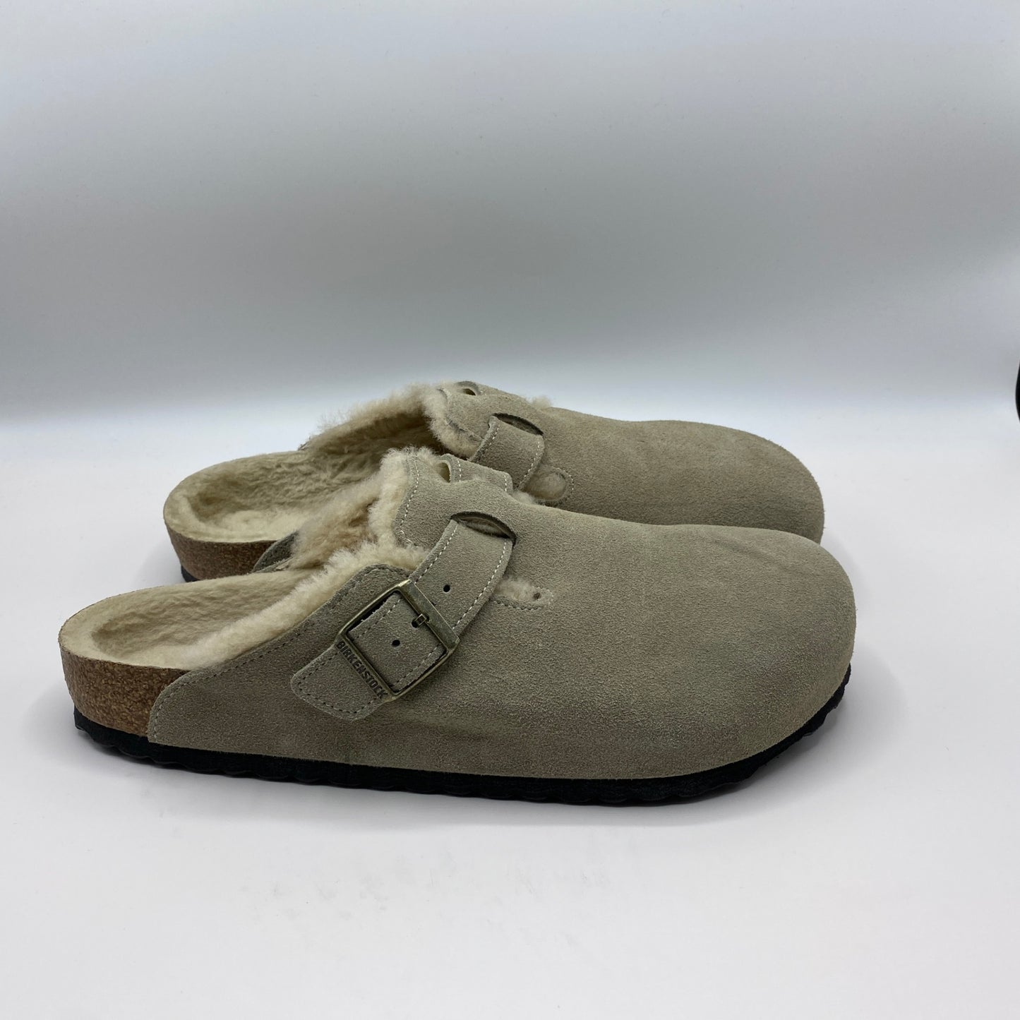 BIRKENSTOCK ボストン メンズ 28cm ベージュ系【中古】