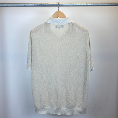 KITH 半袖スキッパーニット メンズ L ベージュ系【中古】