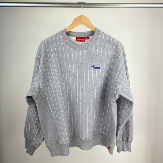 Supreme クルーネックスウェット メンズ L グレー系【中古】