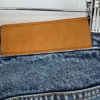 INSCRIRE ダメージデニムパンツ メンズ XL 青系【中古】