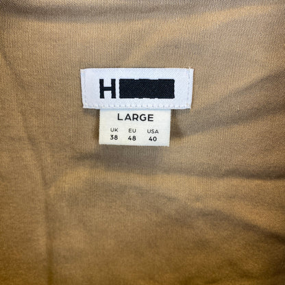 H BEAUTY ＆ YOUTH 半袖シャツ メンズ L ベージュ系【中古】