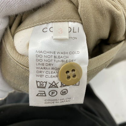 COMOLI チノパン メンズ L カーキ系【中古】