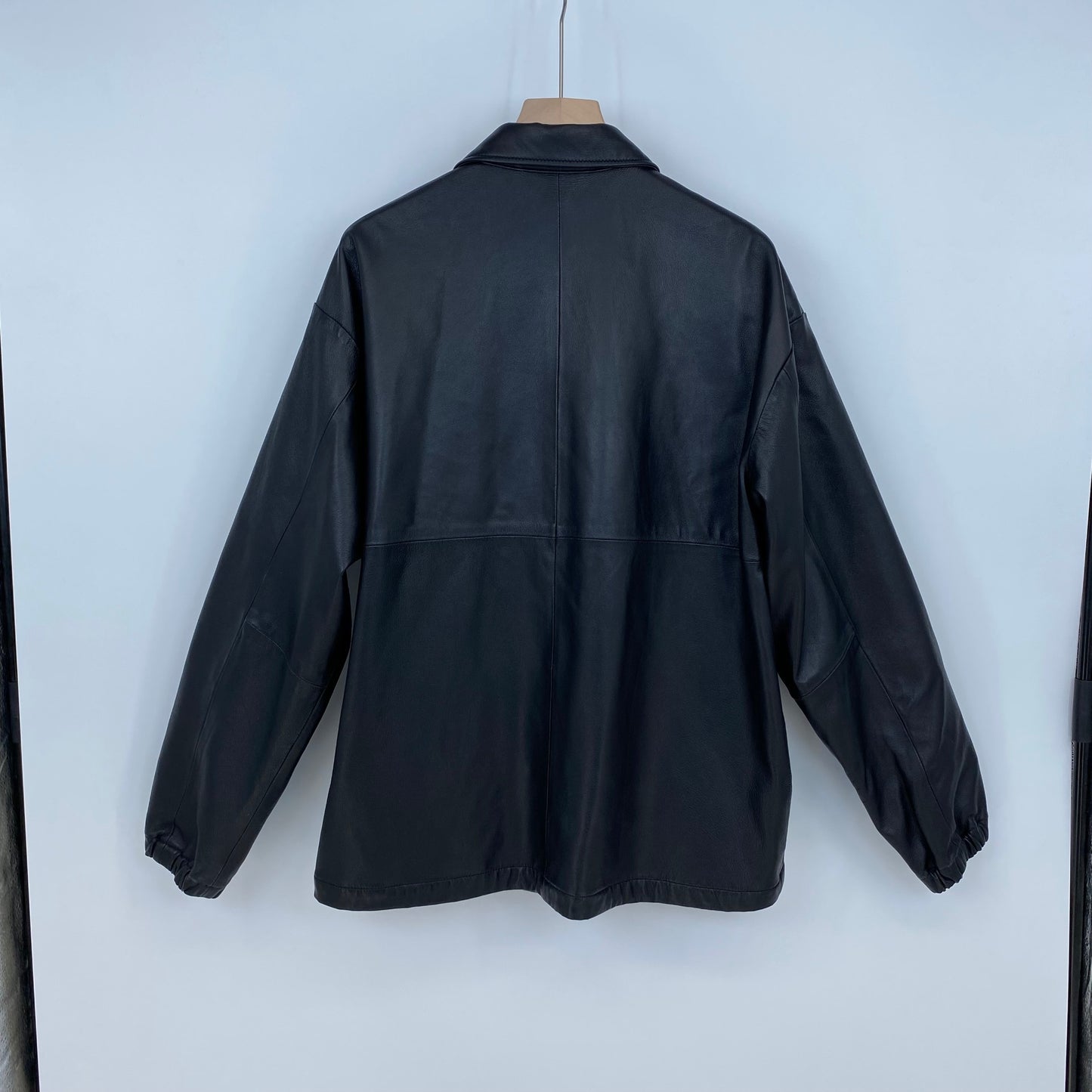 BEAUTY&YOUTH UNITED ARROWS レザーコーチジャケット メンズ XL 黒系【中古】