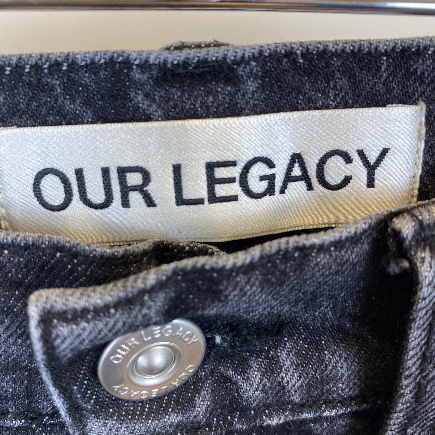 OUR LEGACY THIRD CUT DINIM メンズ L 黒系【中古】