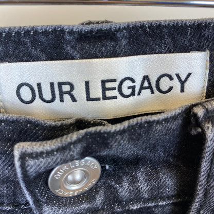 OUR LEGACY THIRD CUT DINIM メンズ L 黒系【中古】