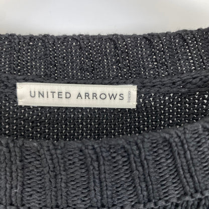 UNITED ARROWS クルーネックニット メンズ L 黒系【中古】