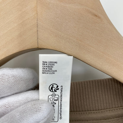 alo クルーネックスウェット メンズ L ベージュ系【中古】