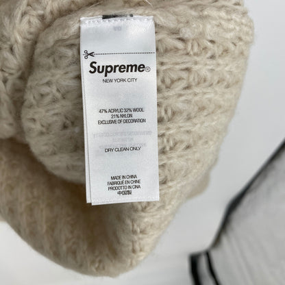 SUPREME Small Box Waffle  メンズ L ベージュ系【中古】