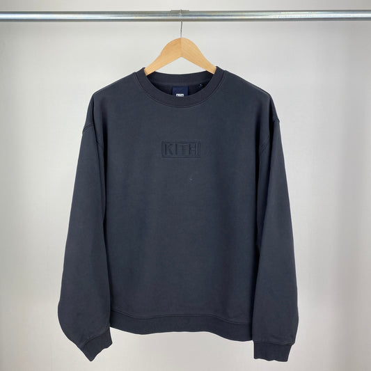 KITH スウェット メンズ XL 黒系【中古】