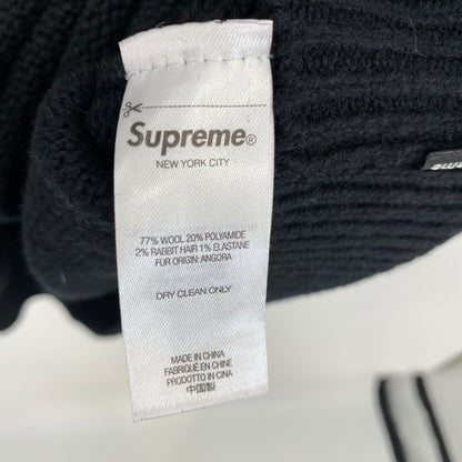 SUPREME Angora Script Sweater メンズ L 黒系【中古】
