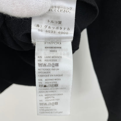 PATOU 長袖ニット レディーズ XS 黒系【中古】