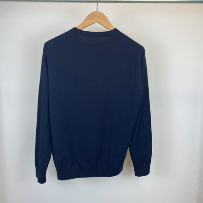 UNITED ARROWS 長袖クルーネックニット メンズ L 紺系【中古】